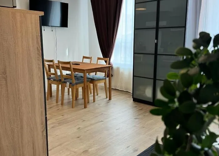 Apartment, 2p, Wifi, Kueche, Modern, Ruhig, Zentral * 开姆尼茨
