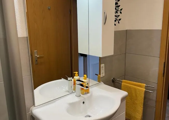 Apartment, 2p, Wifi, Kueche, Modern, Ruhig, Zentral 开姆尼茨