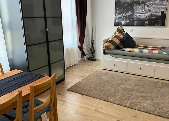 Apartment, 2p, Wifi, Kueche, Modern, Ruhig, Zentral * 开姆尼茨