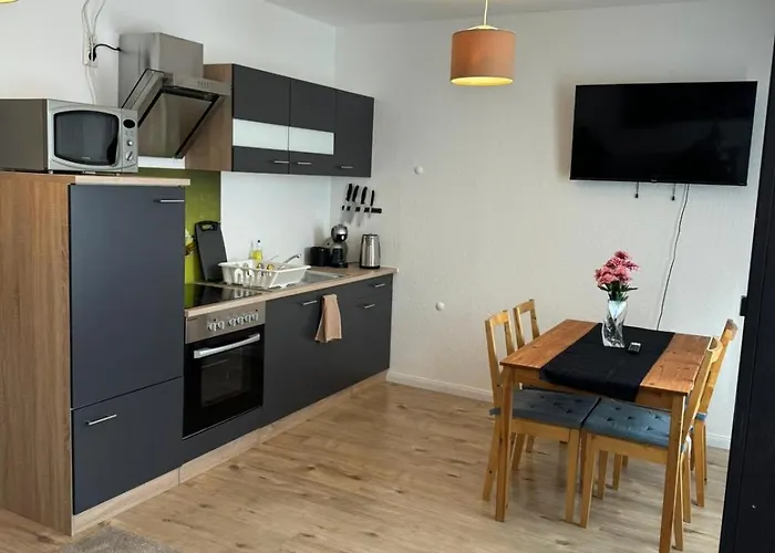 公寓 Apartment, 2p, Wifi, Kueche, Modern, Ruhig, Zentral *